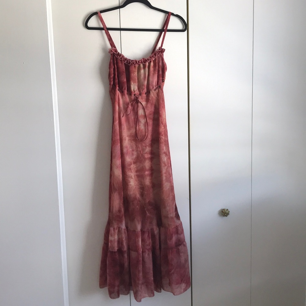 Sharango Rose Pink Bohemian Alicia Dress, Size M